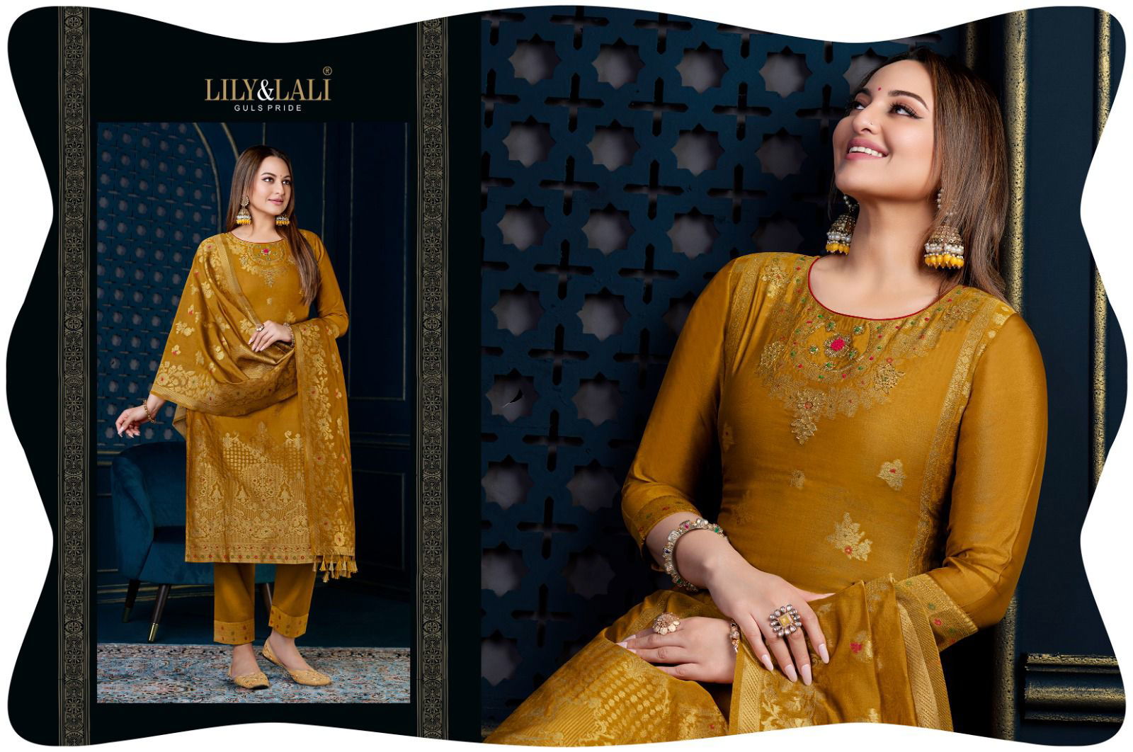 Silk Kari Vol 3 By Lily And Lali Silk Readymade Suits Catalog
